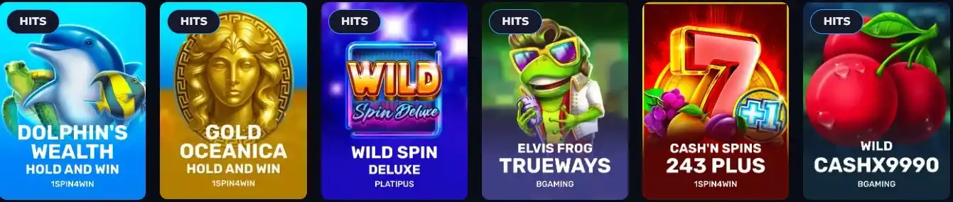 7bit Casino popular hit slot games